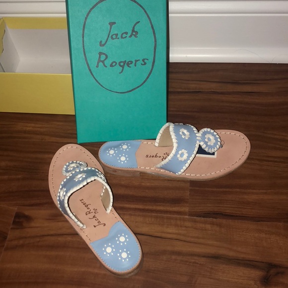 light blue jack rogers